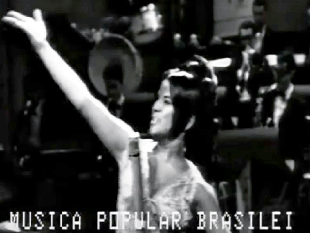 Elis Regina primeiro festival de Música Popular Brasileira