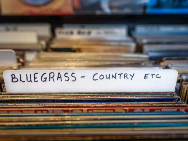vária capas de disco vinil - bluegrass country