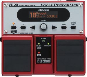 Pedal Boss Ve20 Processador Ve 20 Vocal