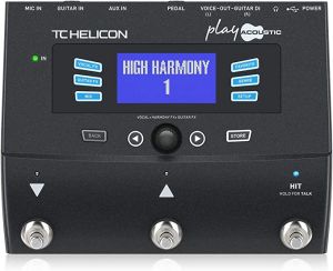 TC Helicon PLAY ACOUSTIC Pedal para vocal/voz